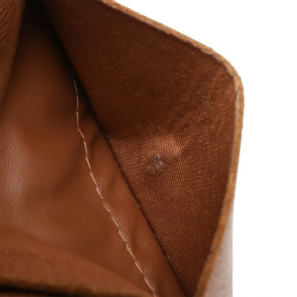 LOUIS VUITTON Brown Monogram Wallet - Picture 8 of 10